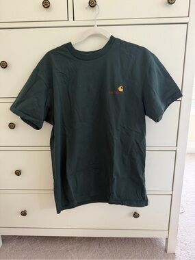 Carhartt Forest Green Logo T-Shirt